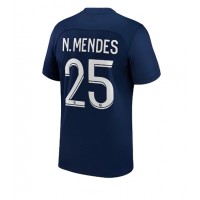 Dres Paris Saint-Germain Nuno Mendes #25 Domaci 2022-23 Kratak Rukav